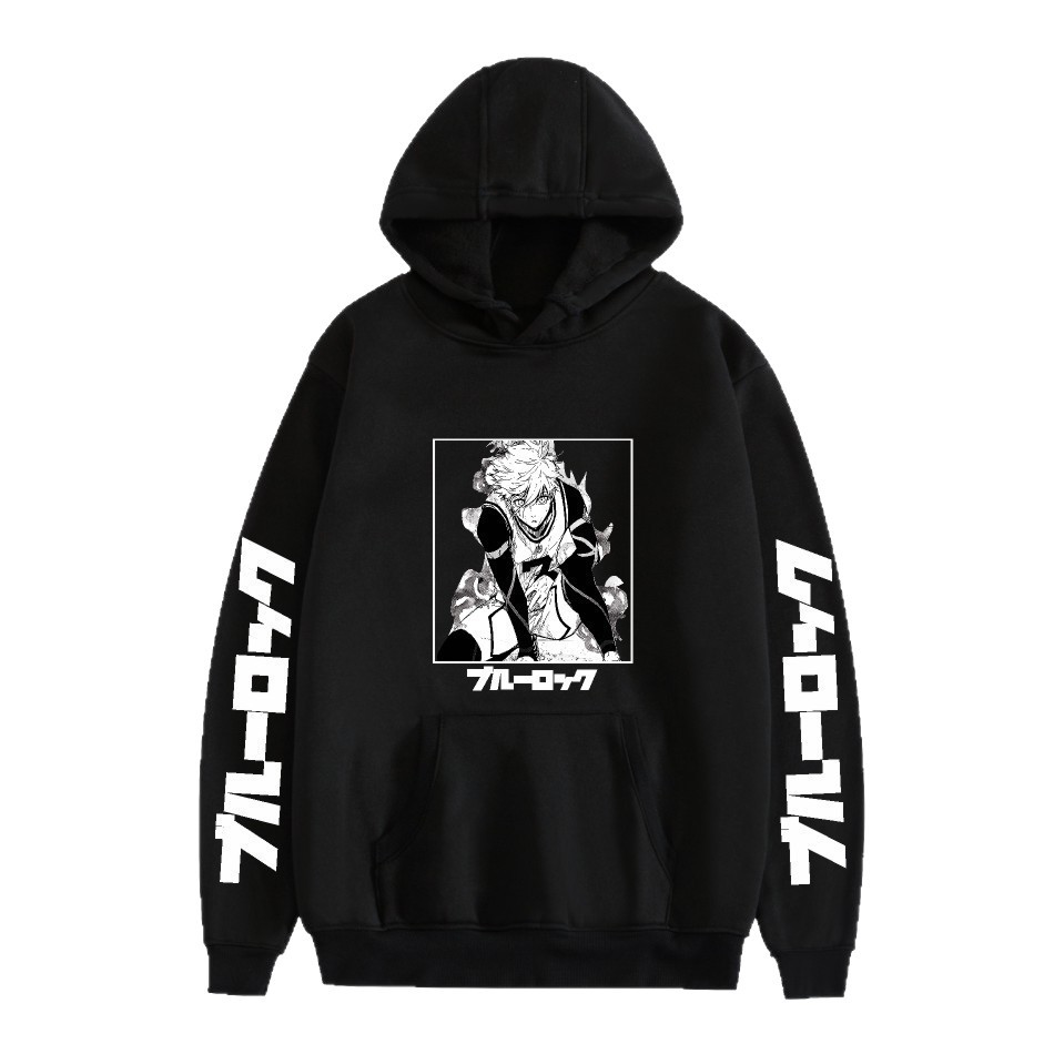 Anime Merchandise Hoodie - 새로운 블루록 클린 월드 위클리 머천다이즈