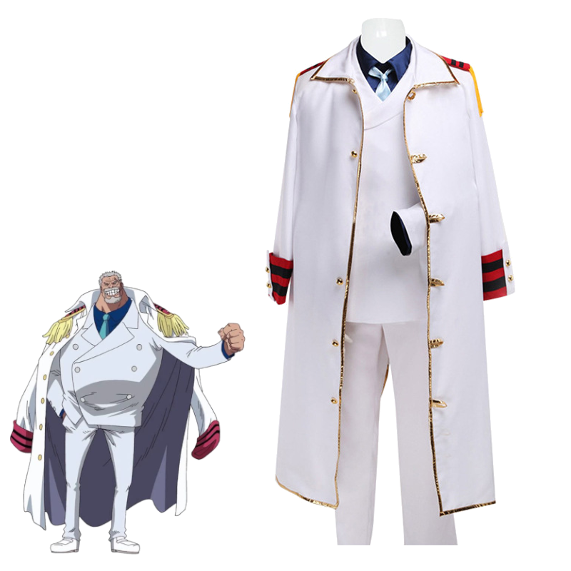 Anime Merchandise Men - 몽키 D 가프 코스프레 의상 마린