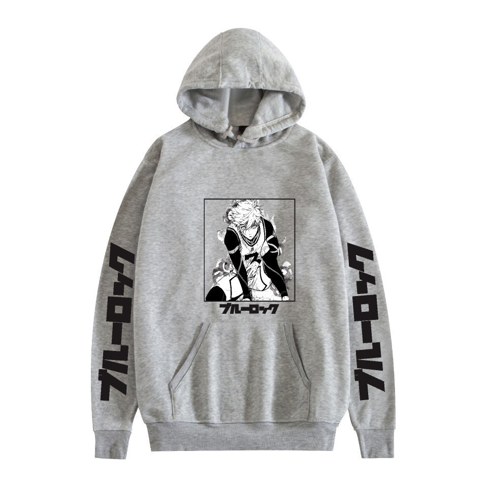 새로운 블루록 클린 월드 위클리 머천다이즈 하라주쿠 플 - Anime Merchandise Hoodie 리뷰 및 가격
