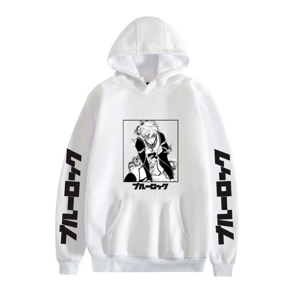 새로운 블루록 클린 월드 위클리 머천다이즈 하라주쿠 플 - Anime Merchandise Hoodie 리뷰 및 가격