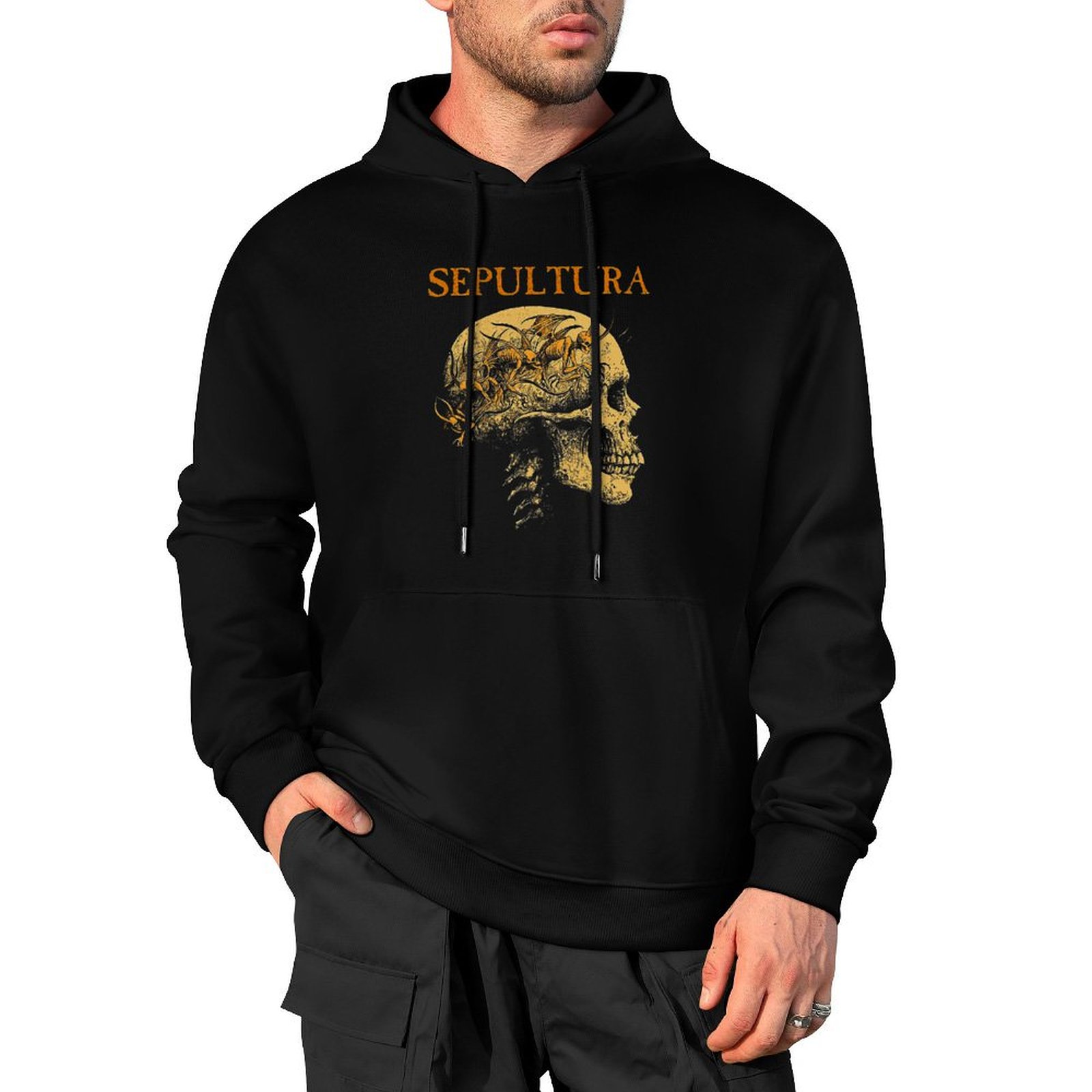 -음악 -- -- 세풀투라 상품 -- -- 세풀투라 - - Anime Merchandise Hoodie 리뷰 및 가격