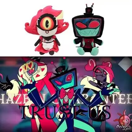 재고 있음 신상품 하즈빈 호텔 봉제 인형 재미있는 애니 - Anime Related Merchandise 리뷰 및 가격