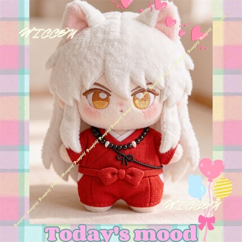 10cm 이누야샤 셋쇼마루 애니메이션 굿즈 귀여운 면  - Anime Merchandise Plush Toys 리뷰 및 가격
