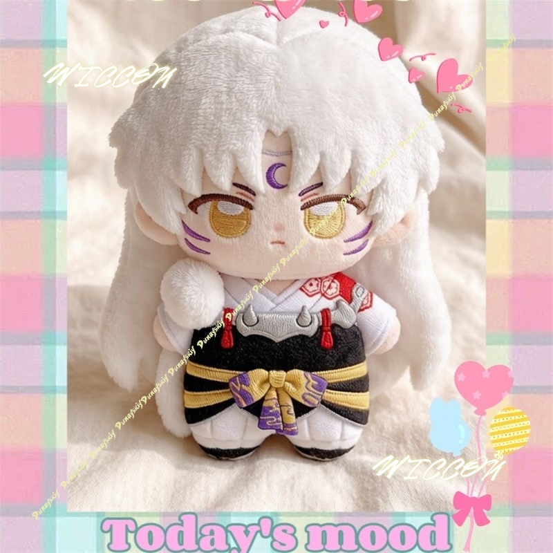 10cm 이누야샤 셋쇼마루 애니메이션 굿즈 귀여운 면  - Anime Merchandise Plush Toys 리뷰 및 가격