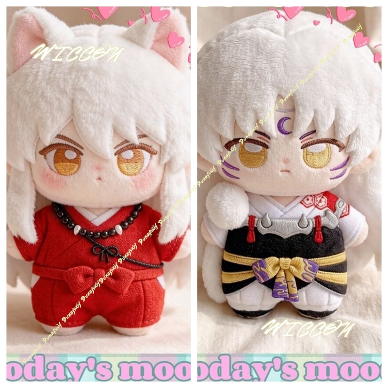 10cm 이누야샤 셋쇼마루 애니메이션 굿즈 귀여운 면  - Anime Merchandise Plush Toys 리뷰 및 가격