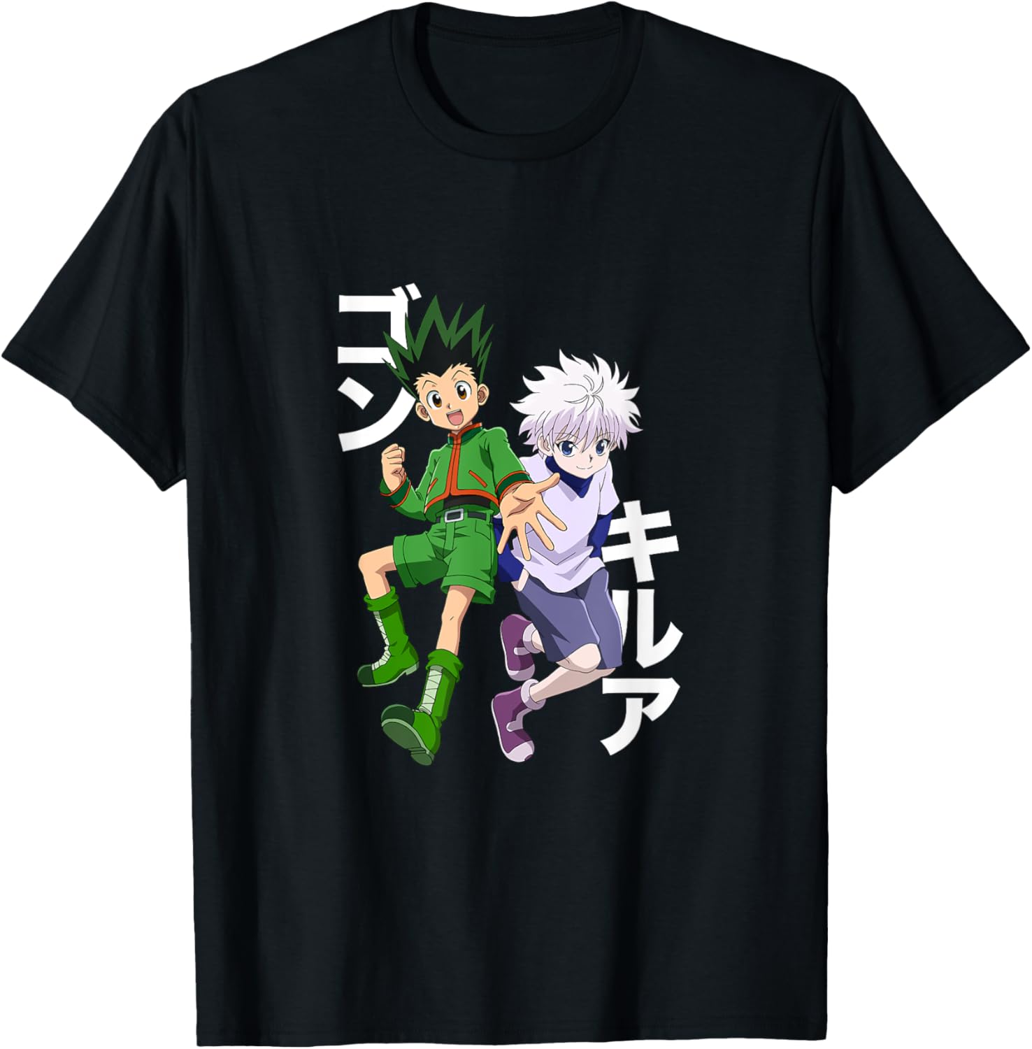 Hunter X Hunter Gon 및 Killua 티 - Anime Merchandise Men 리뷰 및 가격