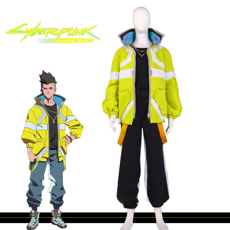 새로운 사이버펑크 에저러너스 데이비드 후디 스웨트셔츠  - Anime Merchandise Hoodie 리뷰 및 가격